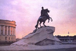 Monument to Peter the Great.St.Petersburg
